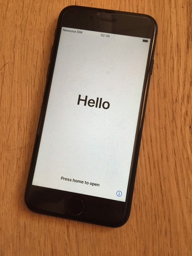 Iphone nero libero sim - 7,